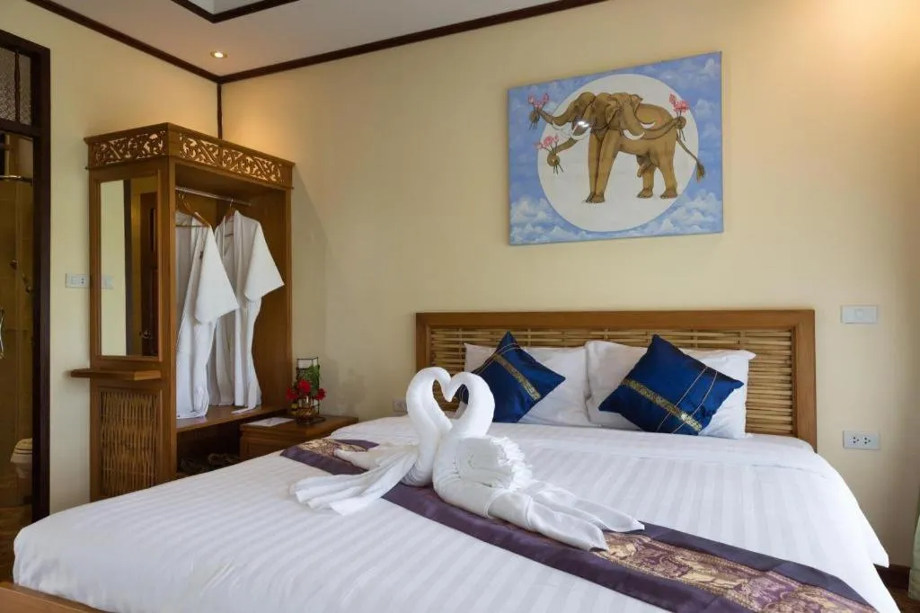 Bed in Chang Kaew Resort Chiang Mai