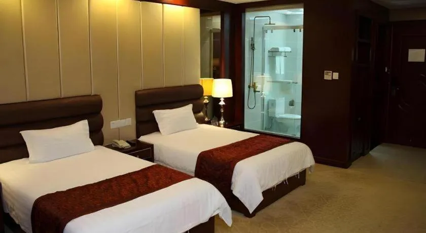 Bed in Shanghai Dikang Boutique Hotel