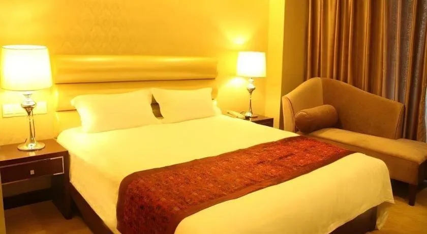 Bed in Shanghai Dikang Boutique Hotel