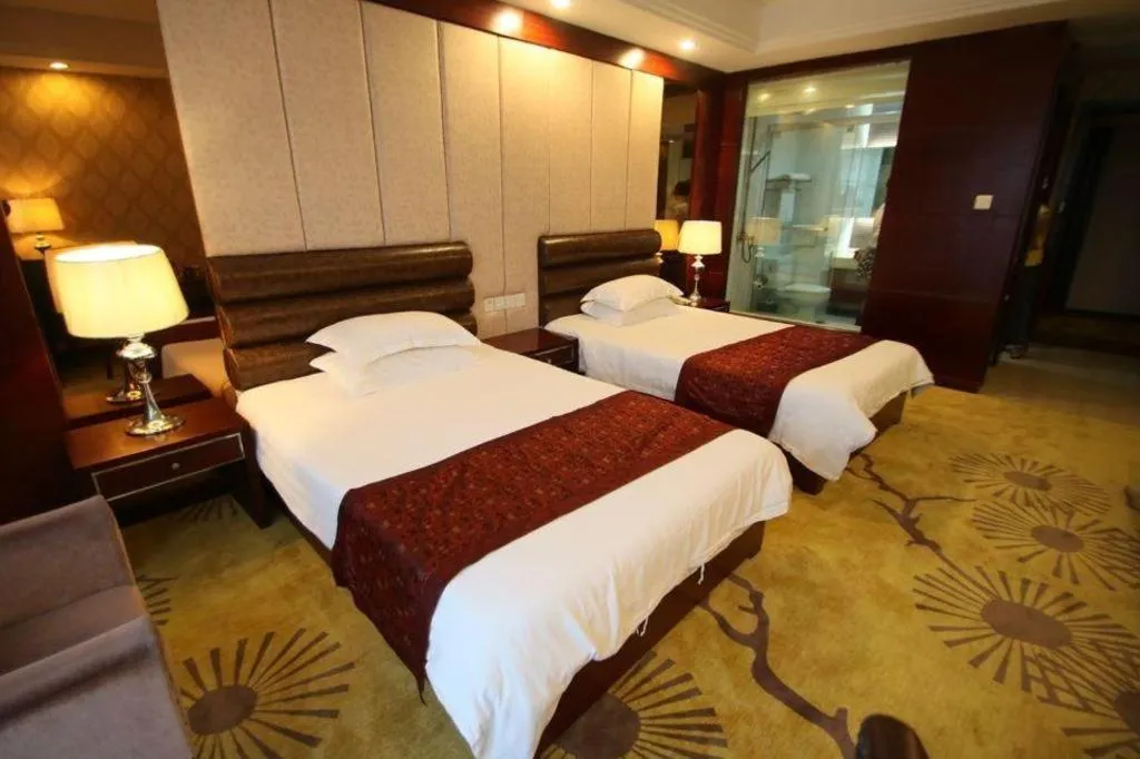 Bed in Shanghai Dikang Boutique Hotel