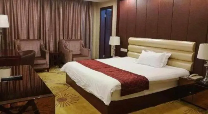 Bed in Shanghai Dikang Boutique Hotel