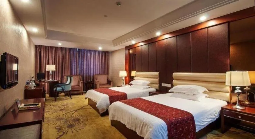 Bed in Shanghai Dikang Boutique Hotel