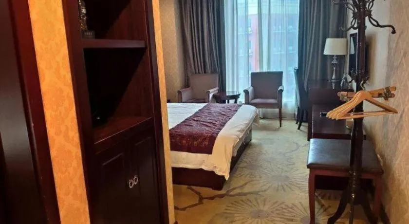 Bed in Shanghai Dikang Boutique Hotel