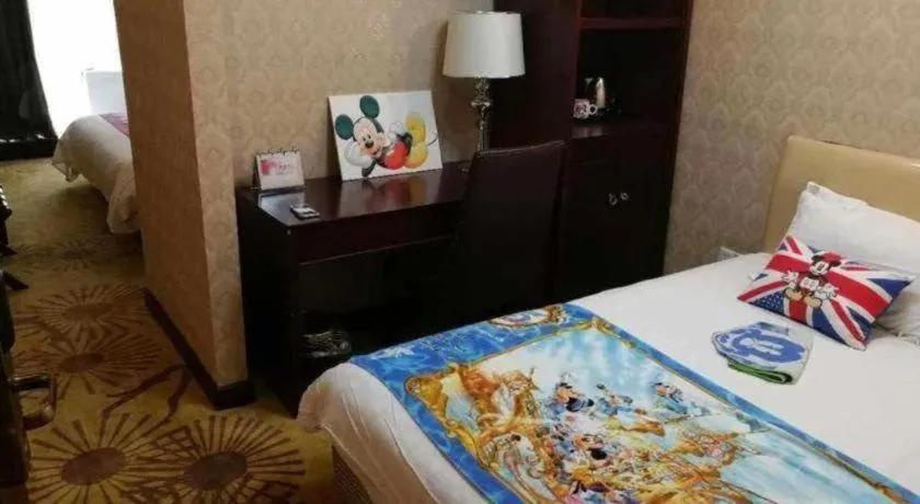 Bed in Shanghai Dikang Boutique Hotel