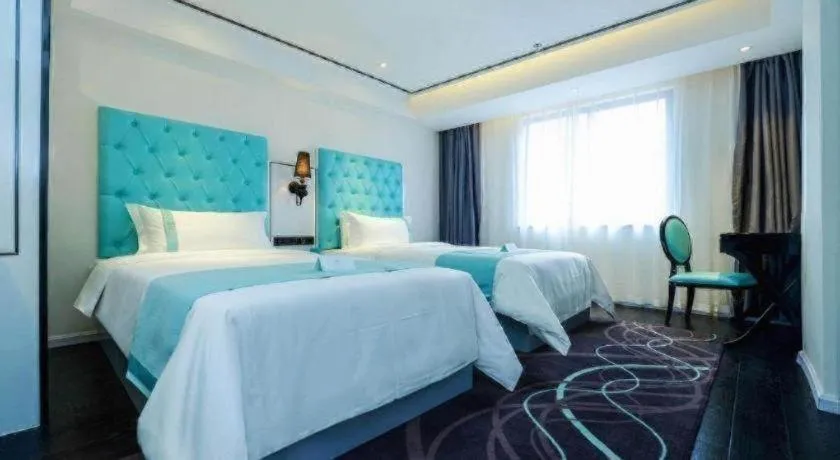 Bed in Xana Hotelle Chongqing Jiefangbei Center Branch