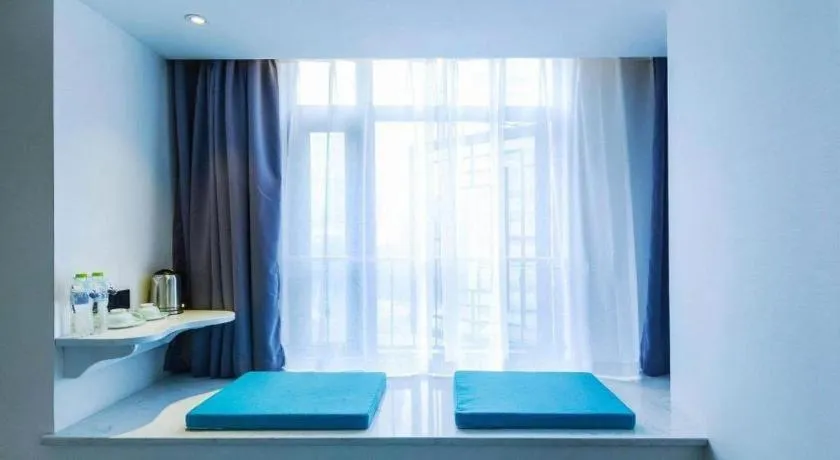 Bed in Xana Hotelle Chongqing Jiefangbei Center Branch