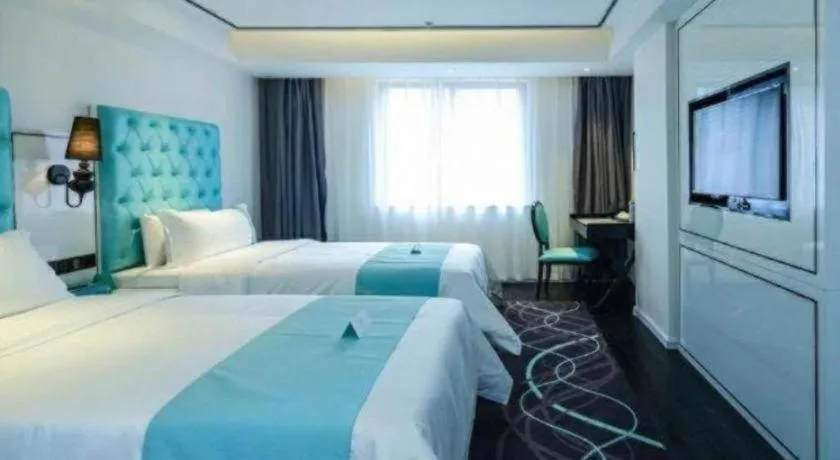 Bed in Xana Hotelle Chongqing Jiefangbei Center Branch