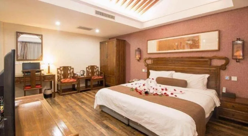 Bed in James Joyce Coffetel Xian Dayanta Metro Station Branch