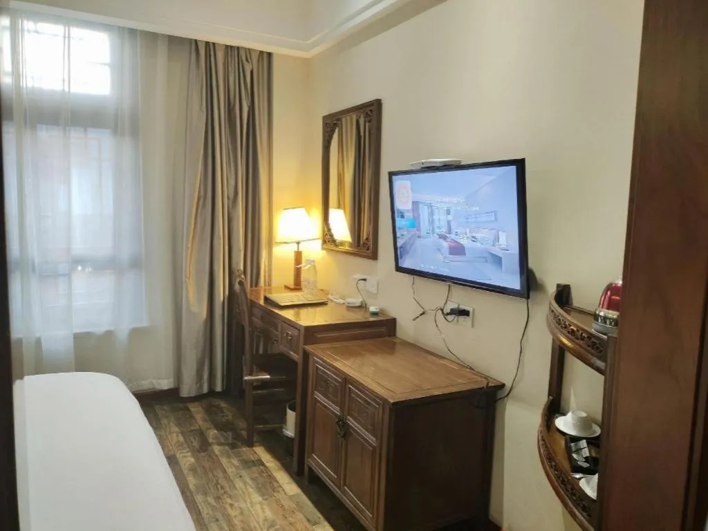 Bed in James Joyce Coffetel Xian Dayanta Metro Station Branch