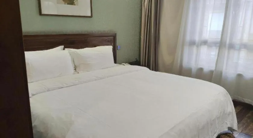 Bed in James Joyce Coffetel Xian Dayanta Metro Station Branch