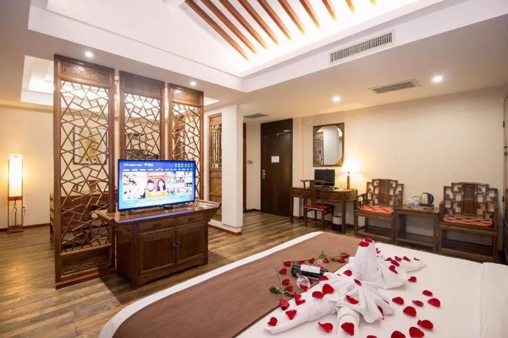 Bed in James Joyce Coffetel Xian Dayanta Metro Station Branch