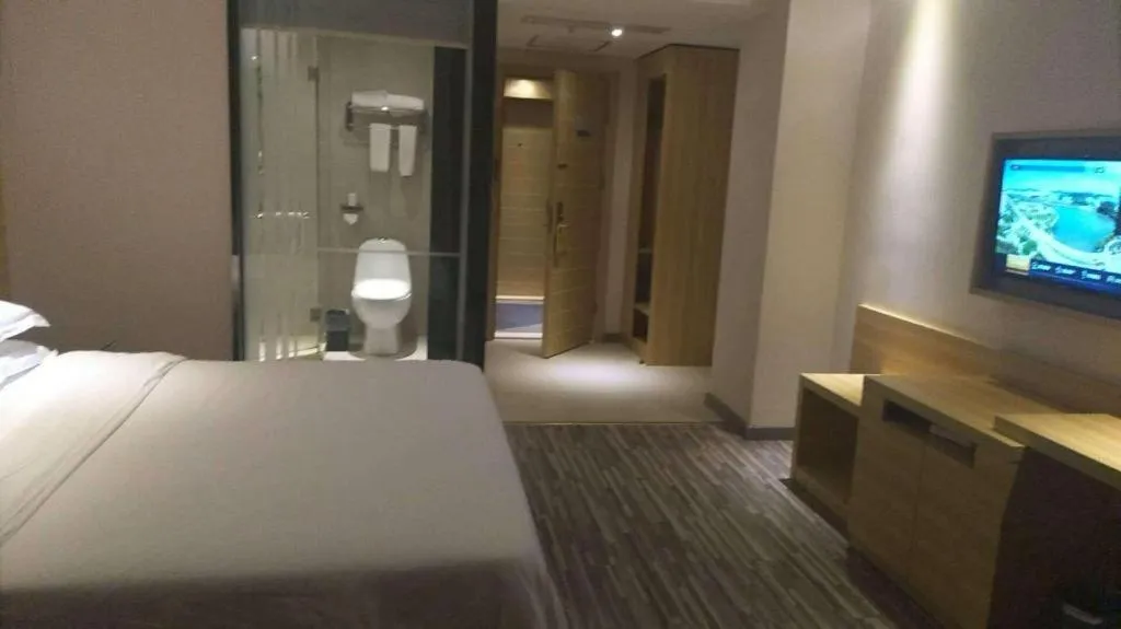 Bed in City Comfort Inn Xianning South Station Wanda