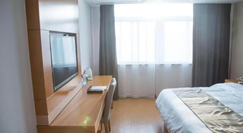 Bed in GreenTree Inn Anqing Yuexixian Wenquan Branch