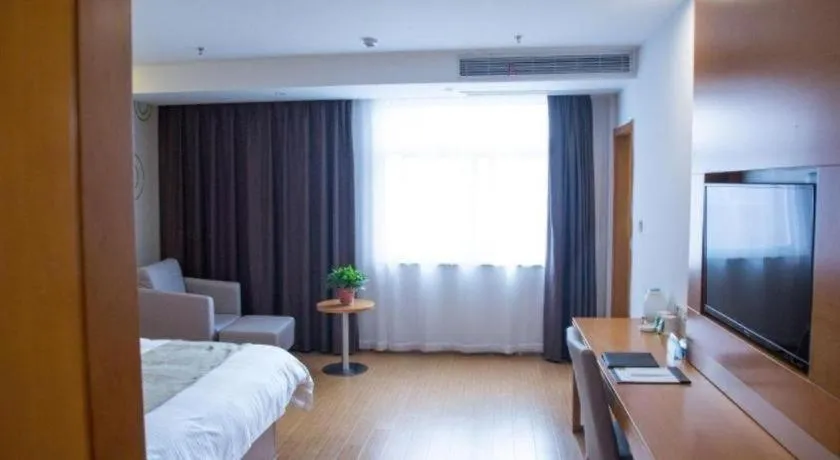 Bed in GreenTree Inn Anqing Yuexixian Wenquan Branch