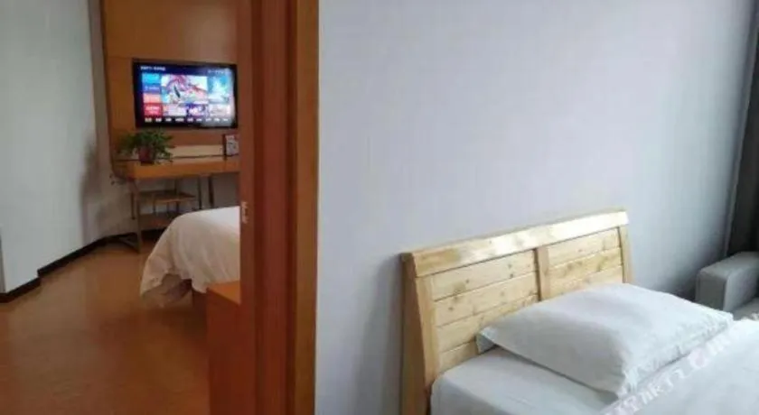 Bed in GreenTree Inn Anqing Yuexixian Wenquan Branch
