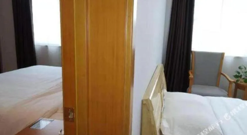 Bed in GreenTree Inn Anqing Yuexixian Wenquan Branch