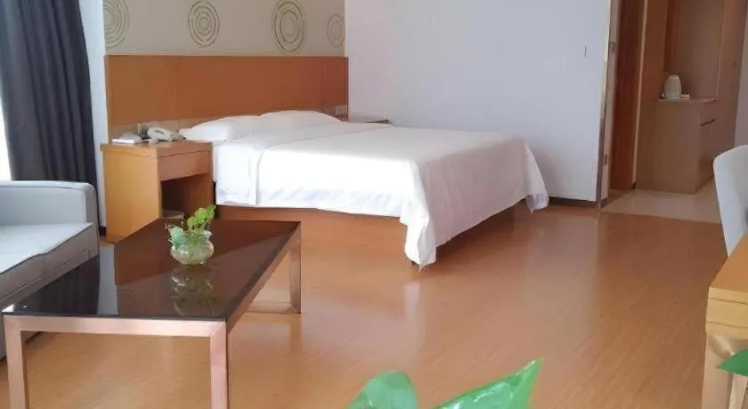 Bed in GreenTree Inn Anqing Yuexixian Wenquan Branch