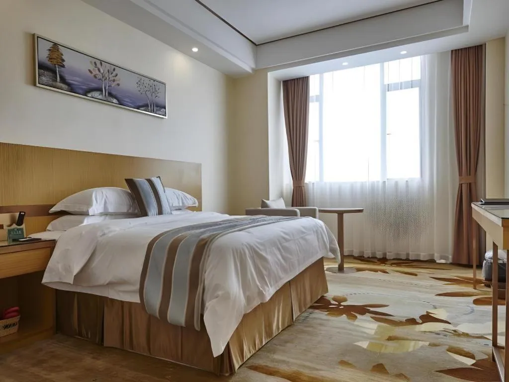 Bed in GreenTree Alliance Foshan West Station Luowu Road Hotel
