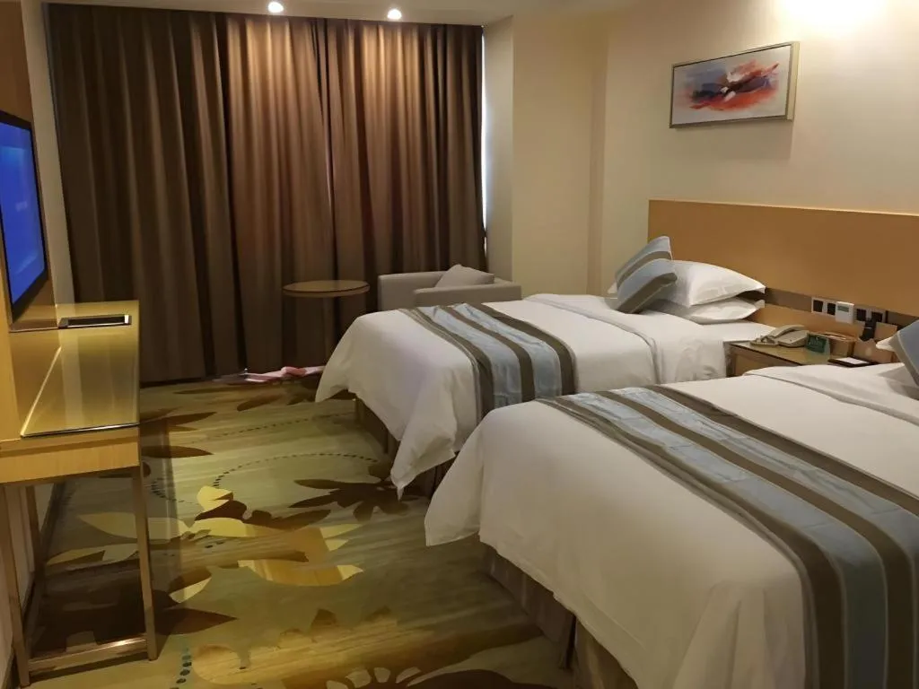 Bed in GreenTree Alliance Foshan West Station Luowu Road Hotel