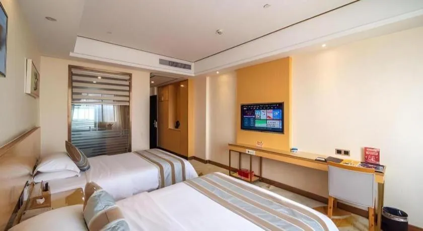 Bed in GreenTree Alliance Foshan West Station Luowu Road Hotel