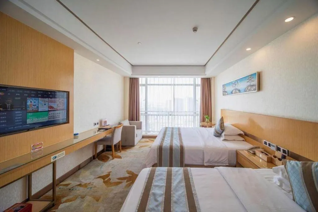 Bed in GreenTree Alliance Foshan West Station Luowu Road Hotel