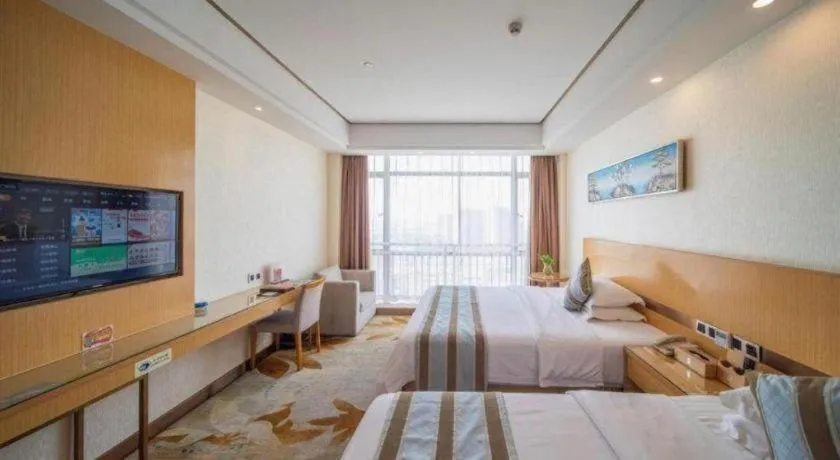 Bed in GreenTree Alliance Foshan West Station Luowu Road Hotel