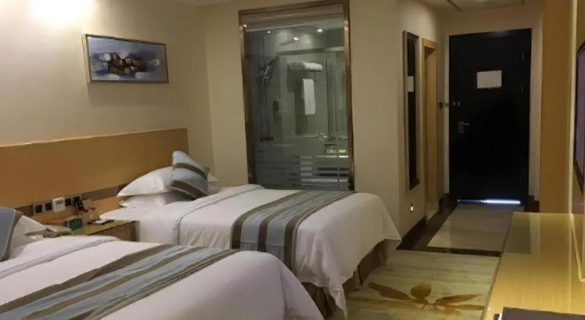 Bed in GreenTree Alliance Foshan West Station Luowu Road Hotel