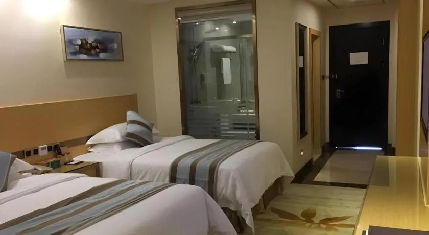 Bed in GreenTree Alliance Foshan West Station Luowu Road Hotel