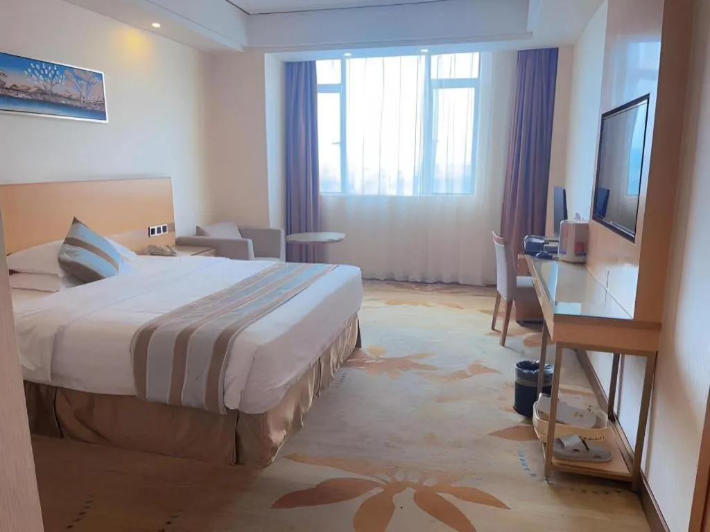 Bed in GreenTree Alliance Foshan West Station Luowu Road Hotel