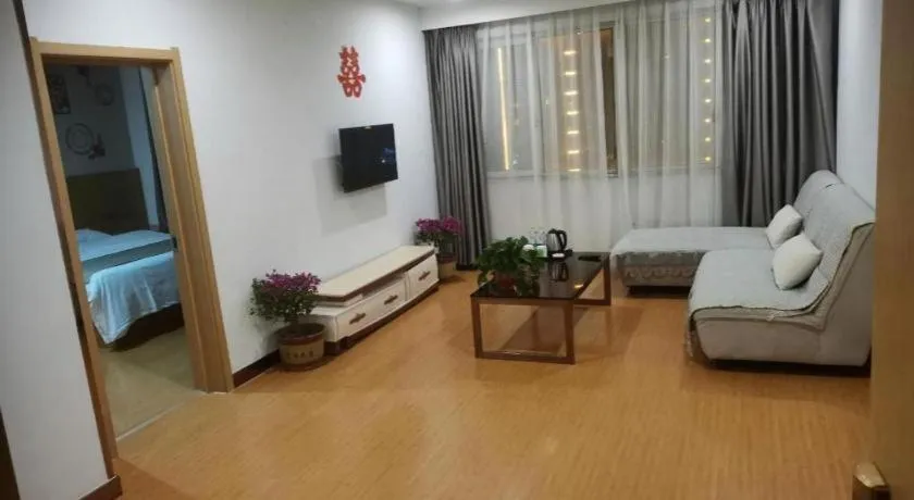 Bed in GreenTree Inn Shandong Heze Caoxian Zhuangzhai Town Oriental Times City Business Hotel