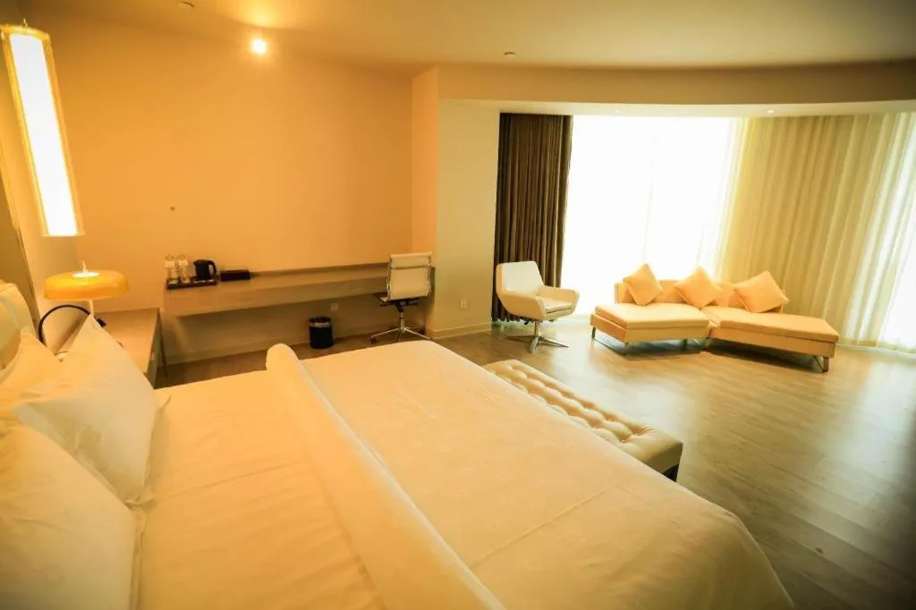 Bed in Jinjiang Metropolo Hotel - Turpan Administration Center