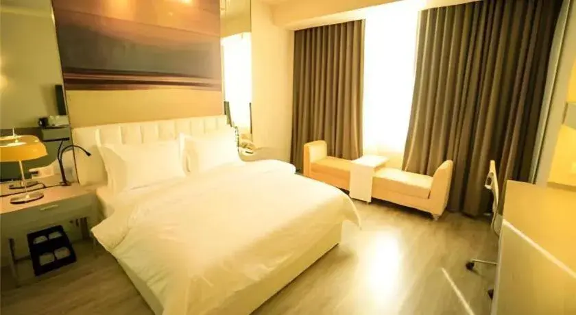 Bed in Jinjiang Metropolo Hotel - Turpan Administration Center Bed in Jinjiang Metropolo Hotel - Turpan Administration Center