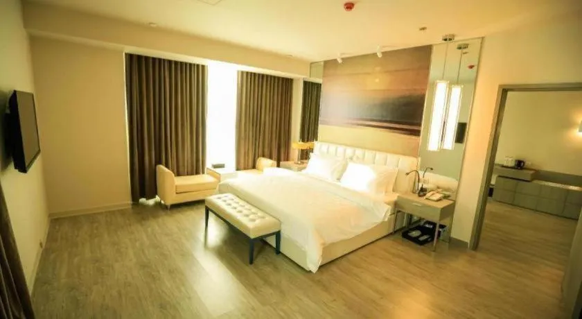 Bed in Jinjiang Metropolo Hotel - Turpan Administration Center