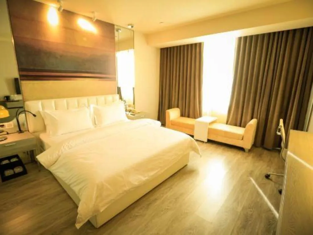 Bed in Jinjiang Metropolo Hotel - Turpan Administration Center