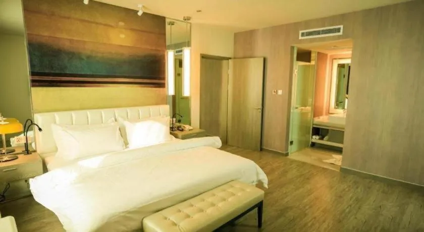 Bed in Jinjiang Metropolo Hotel - Turpan Administration Center