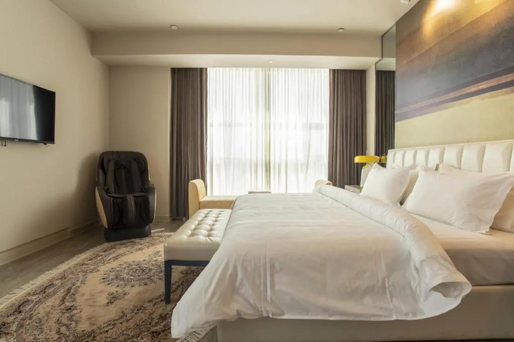 Bed in Jinjiang Metropolo Hotel - Turpan Administration Center