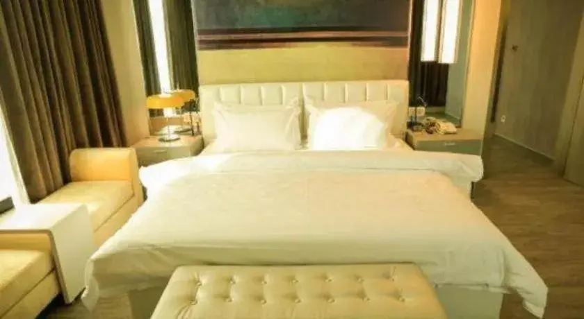 Bed in Jinjiang Metropolo Hotel - Turpan Administration Center Bed in Jinjiang Metropolo Hotel - Turpan Administration Center