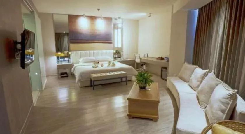 Bed in Jinjiang Metropolo Hotel - Turpan Administration Center Bed in Jinjiang Metropolo Hotel - Turpan Administration Center