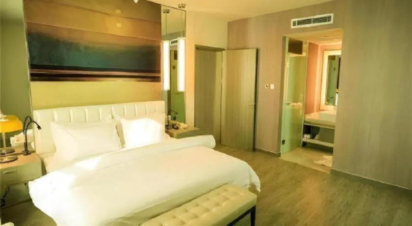 Bed in Jinjiang Metropolo Hotel - Turpan Administration Center