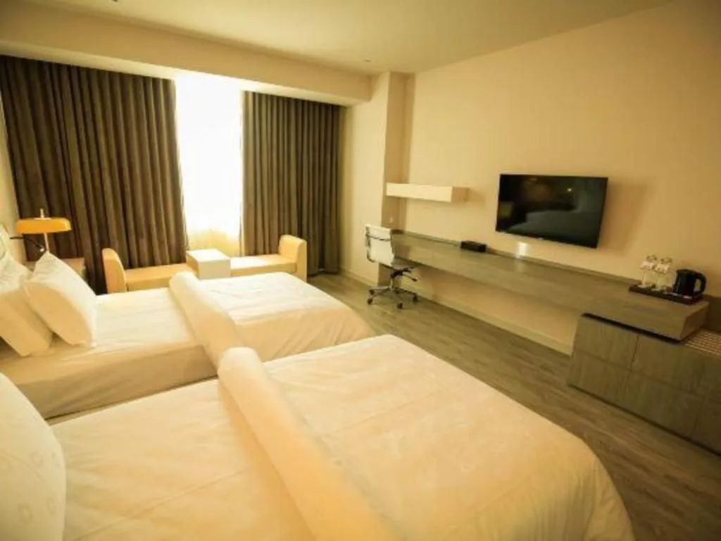 Bed in Jinjiang Metropolo Hotel - Turpan Administration Center