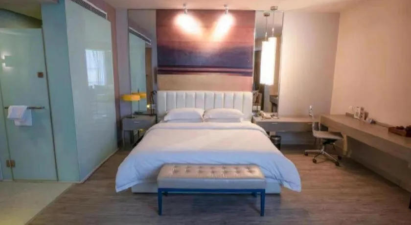 Bed in Jinjiang Metropolo Hotel - Turpan Administration Center