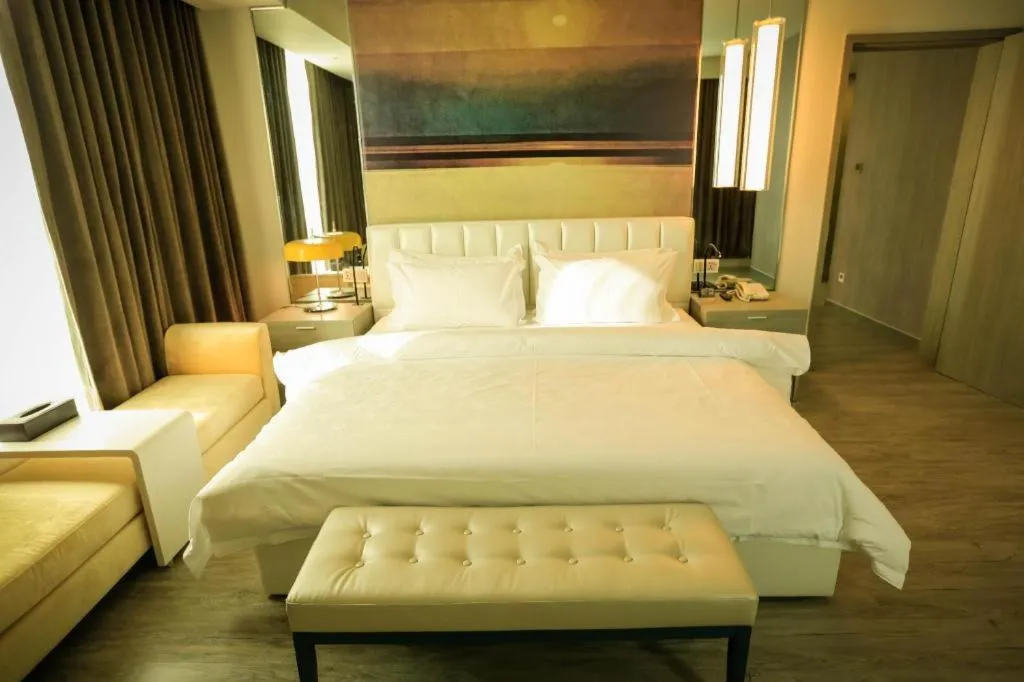 Bed in Jinjiang Metropolo Hotel - Turpan Administration Center