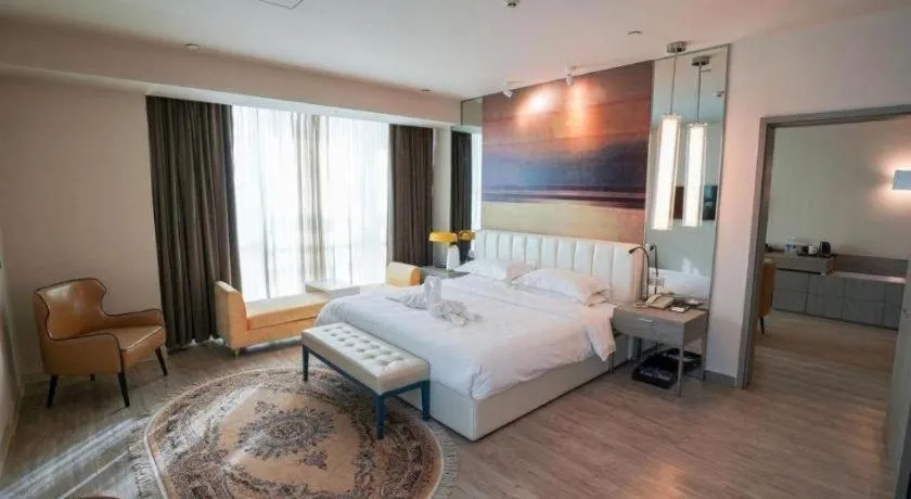 Bed in Jinjiang Metropolo Hotel - Turpan Administration Center