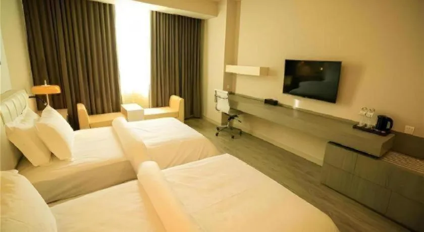 Bed in Jinjiang Metropolo Hotel - Turpan Administration Center