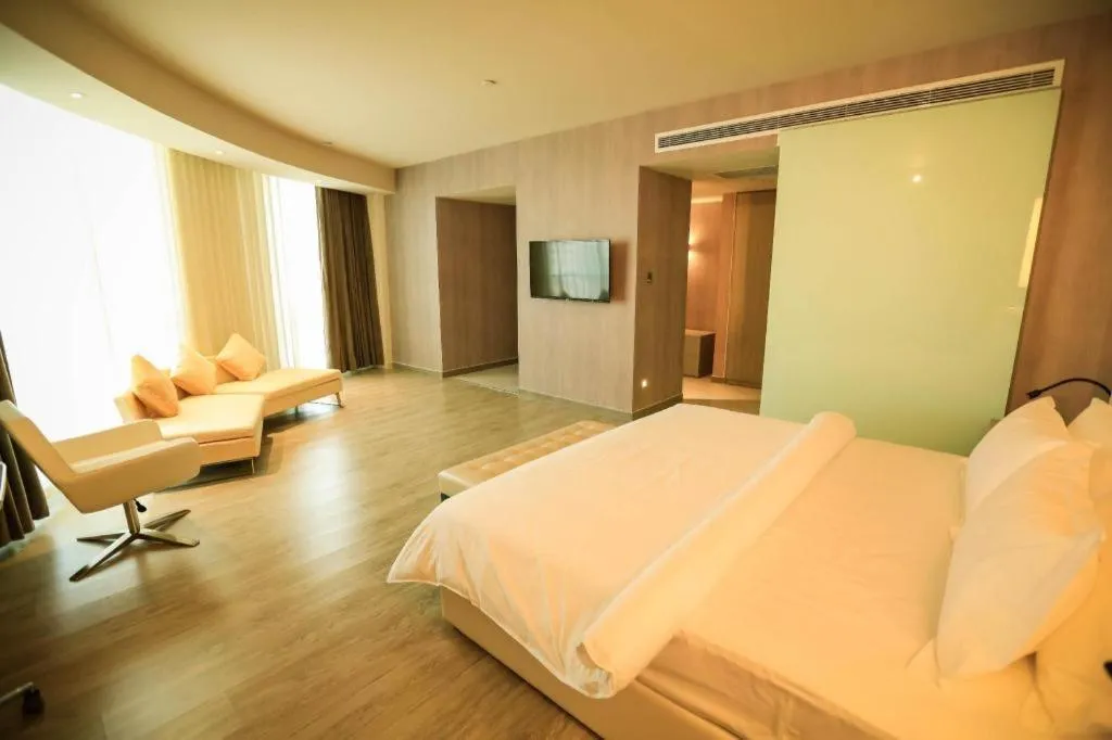 Bed in Jinjiang Metropolo Hotel - Turpan Administration Center