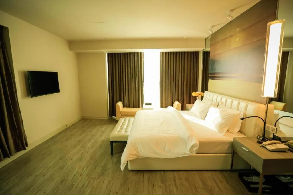 Bed in Jinjiang Metropolo Hotel - Turpan Administration Center