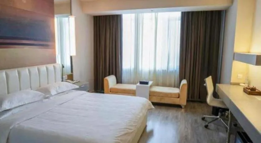 Bed in Jinjiang Metropolo Hotel - Turpan Administration Center