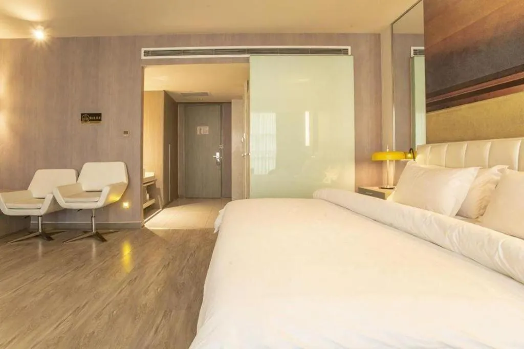 Bed in Jinjiang Metropolo Hotel - Turpan Administration Center