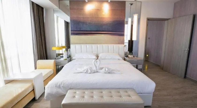 Bed in Jinjiang Metropolo Hotel - Turpan Administration Center