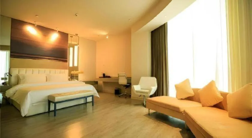 Bed in Jinjiang Metropolo Hotel - Turpan Administration Center